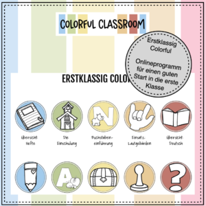 Erstklassig Colorful - Onlineprogramm: Deutsch in der ersten Klasse