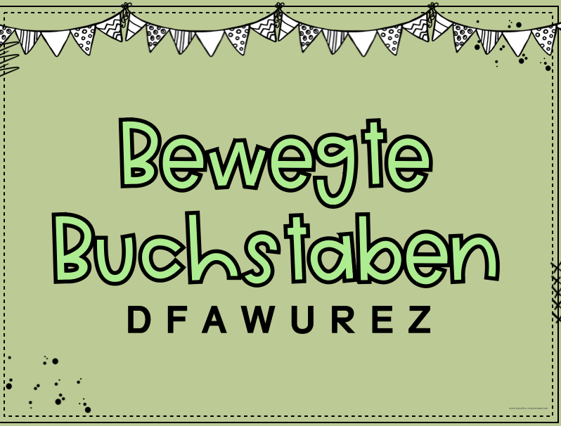 Bewegte Buchstaben Klasse 1 – Bild 6