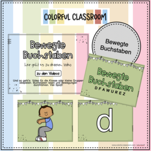 Bewegte Buchstaben Klasse 1