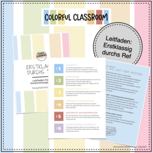 Erstklassig ins Ref - Leitfaden für den Vorbereitungsdienst